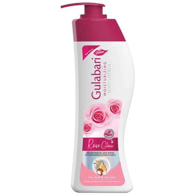 dabur gulabari moisturizing body lotion 400 ml