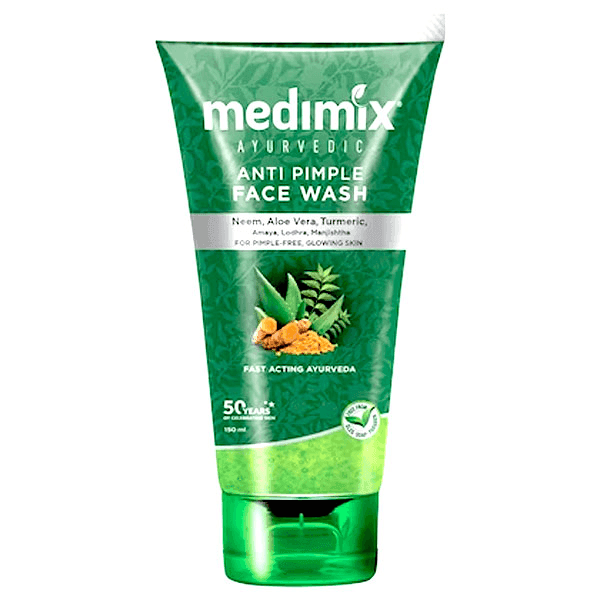 medimix ayurvedic anti pimple face wash 150 ml